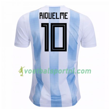 Argentinië Riquelme 10 Thuis Shirt WK voetbal 2018